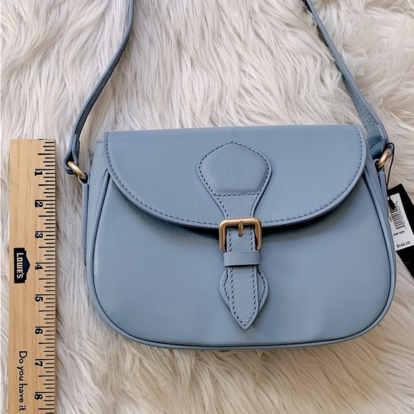 Banana Republic Blue Thistle Crossbody Bag - NWT - Picture 11 of 12
